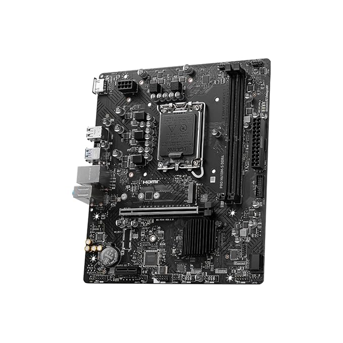 MSI Motherboard PRO H610M-S DDR4 MSI Motherboard PRO H610M-S DDR4